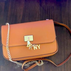 Brown DKNYC bag
